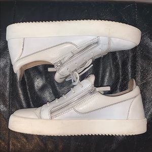 Giuseppe Zanotti men's shoes size 42 white leather